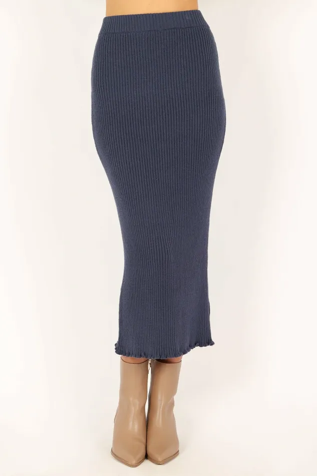 Matching Sets Women Payton Knitted Set Navy Petal and Pup
