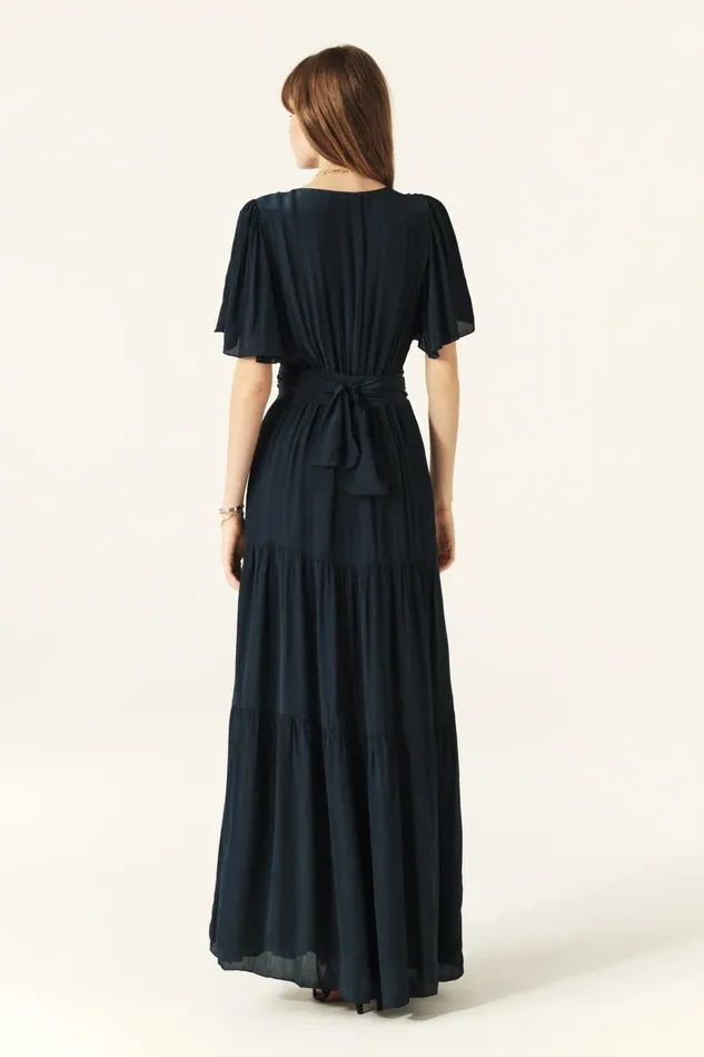 Maxi Dress Natalia Blue Women Baandsh Dresses