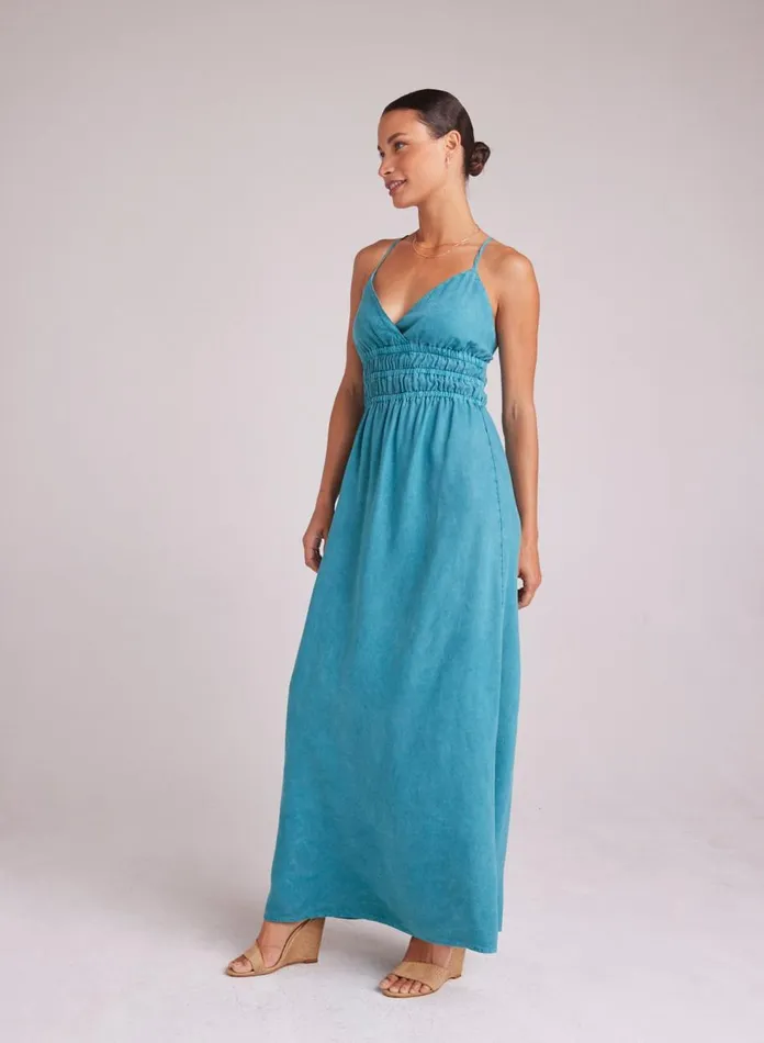 Maxi Dresses Women Bella Dahl Smocked Cami Maxi Dress 8211 Deep Azure
