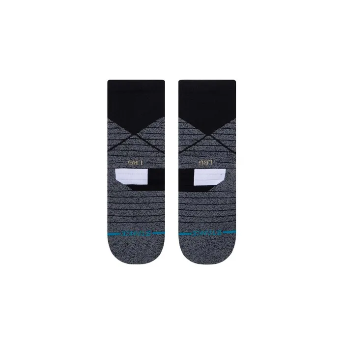 Medium Performance Quarter Socks Icon Sport 8211 Black MenWomen Stance Quarter