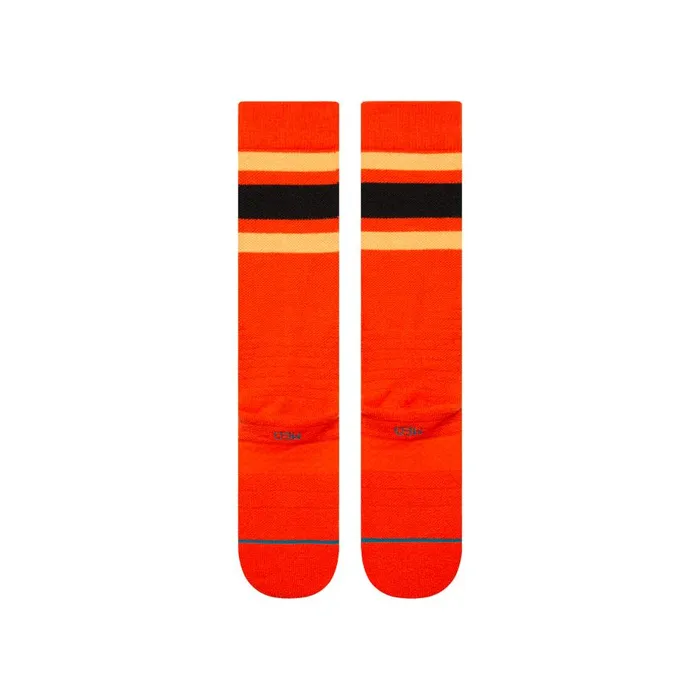 Medium Performance Wool Snow Otc Socks Boyd 8211 Tomato Men Stance Over The Calf