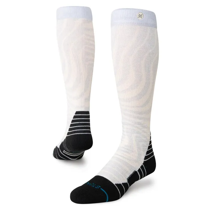 Medium Poly Snow Otc Socks Directions 8211 Grey Men Stance Over The Calf