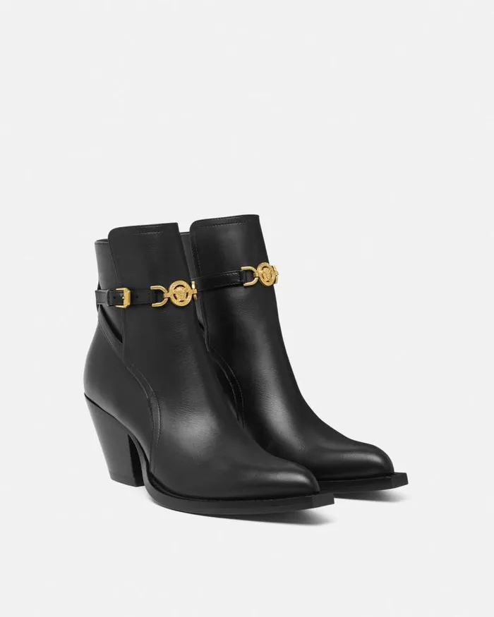 Medusa 03995 Ankle Boots 25034 65 Mm Blackgold Women Versace Boots