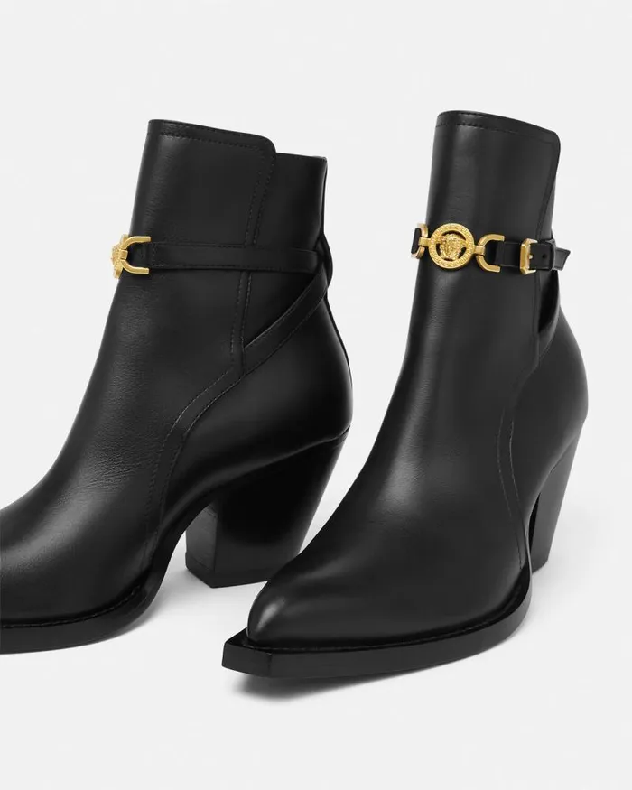 Medusa 03995 Ankle Boots 25034 65 Mm Blackgold Women Versace Boots