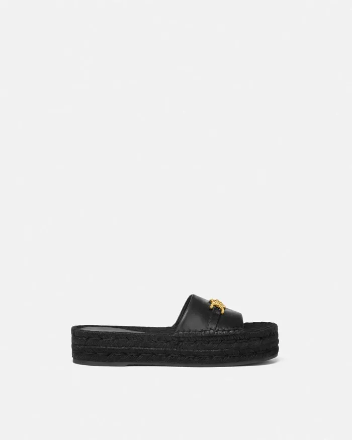 Medusa 03995 Espadrilles 12034 Blackgold Women Versace Sandals