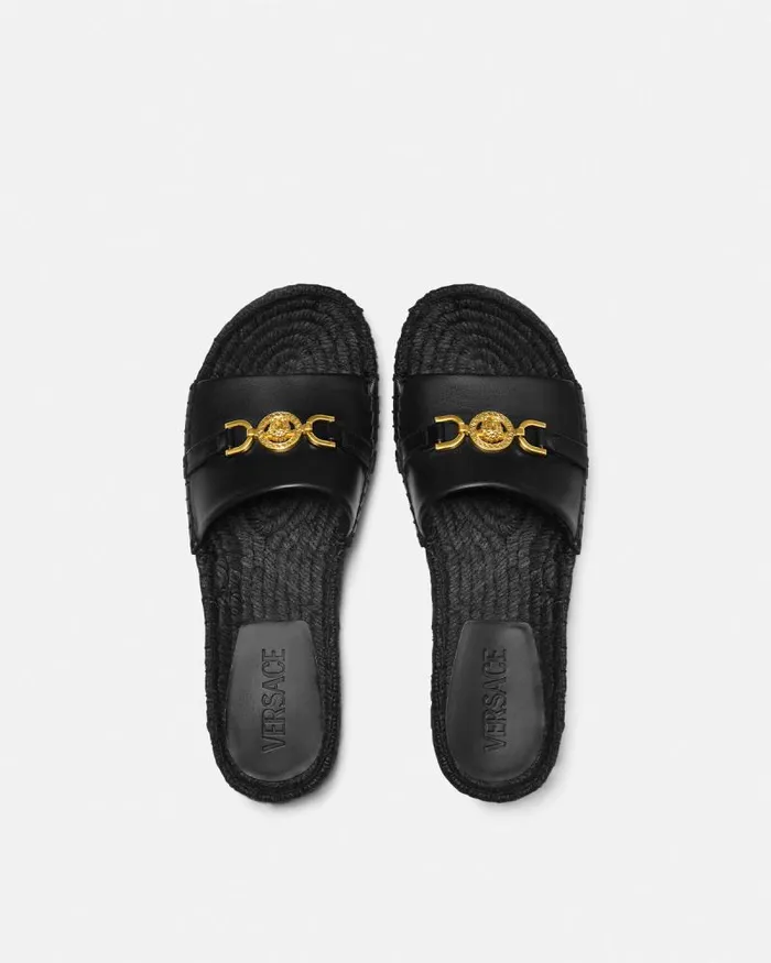 Medusa 03995 Espadrilles 12034 Blackgold Women Versace Sandals