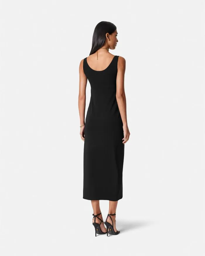 Medusa 03995 Long Dress Black Women Versace Dresses