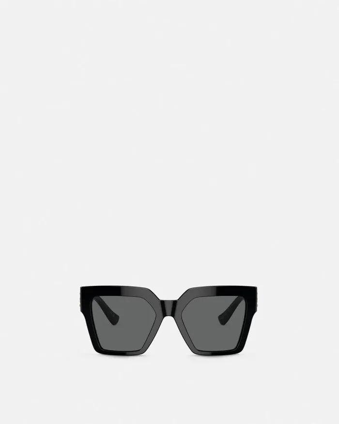 Medusa Deco Butterfly Sunglasses Blackgold Women Versace Sunglasses