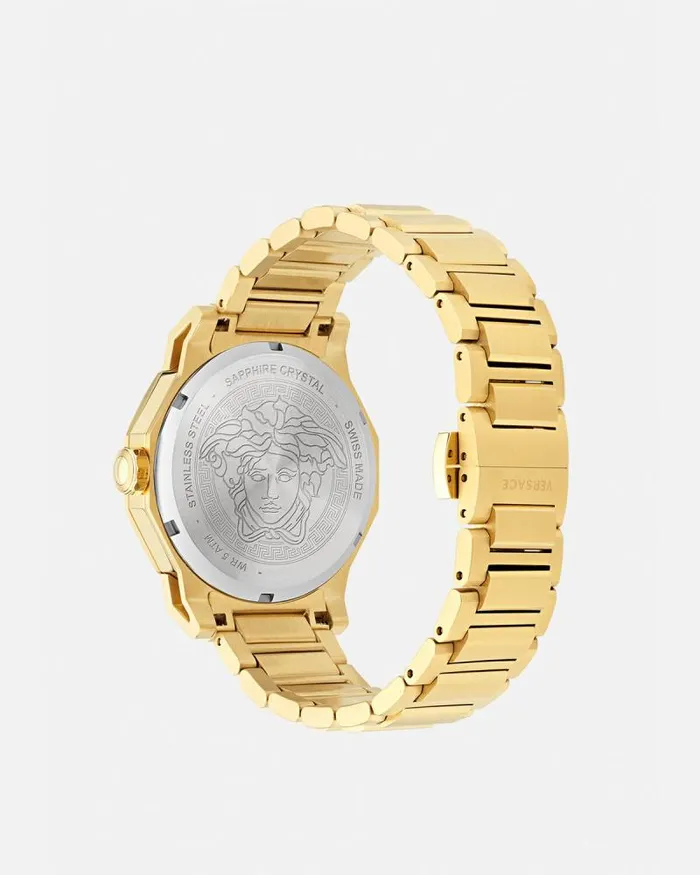 Medusa Deco Watch Gold Women Versace Watches