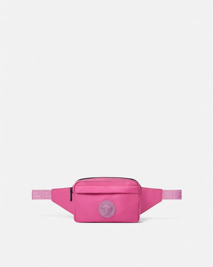 Medusa Kids Belt Bag Pink Children Versace Accessories