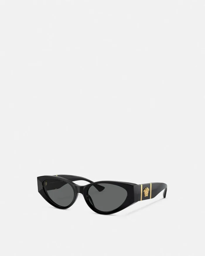 Medusa Legend CatEye Sunglasses Blackgold Women Versace Sunglasses