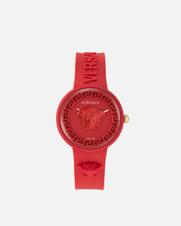 Medusa Pop Watch Red WomenMen Versace Watches