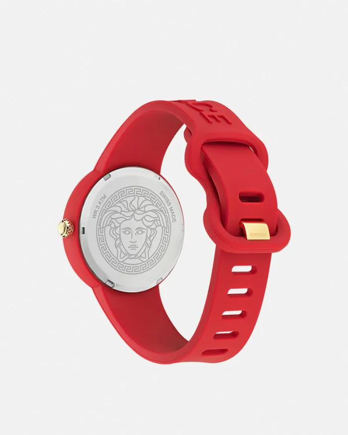 Medusa Pop Watch Red WomenMen Versace Watches