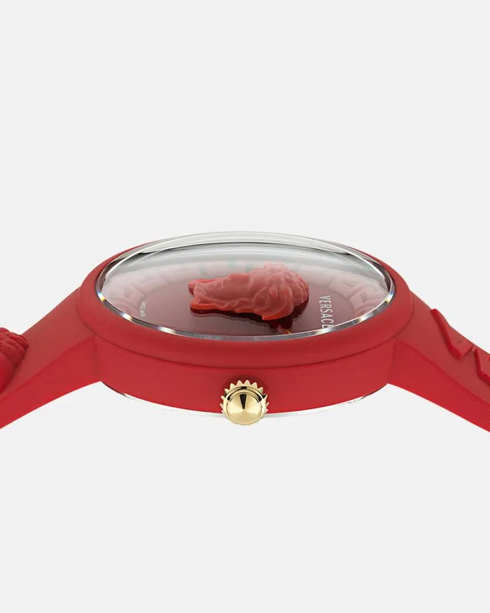Medusa Pop Watch Red WomenMen Versace Watches