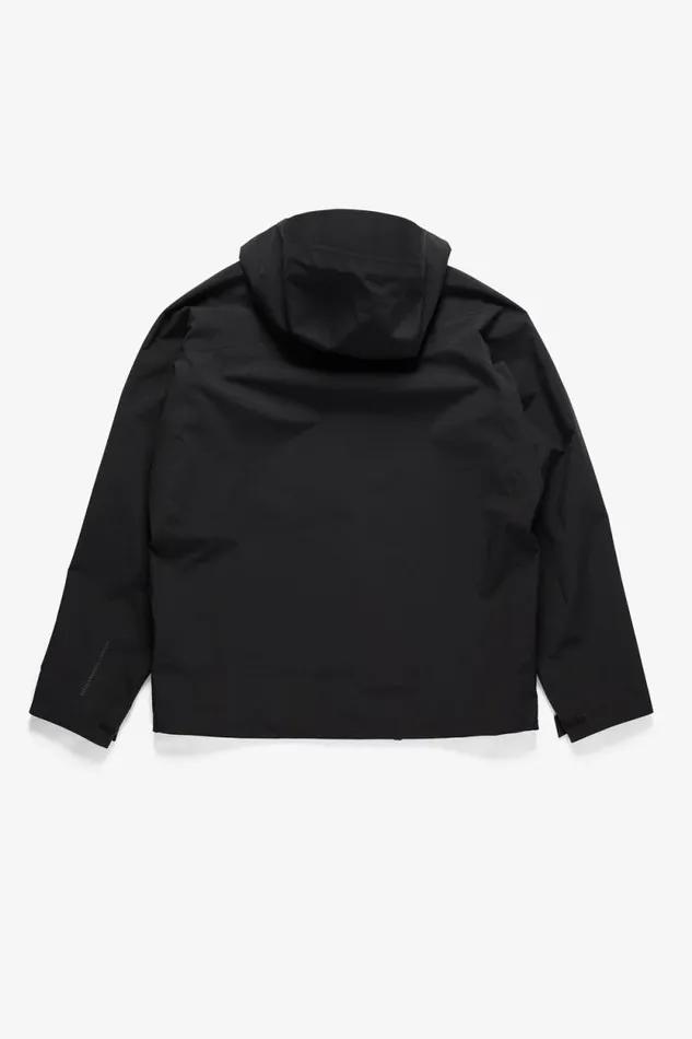 Men 3L Waterproof Shell Jacket Black Norse Projects Outerwear