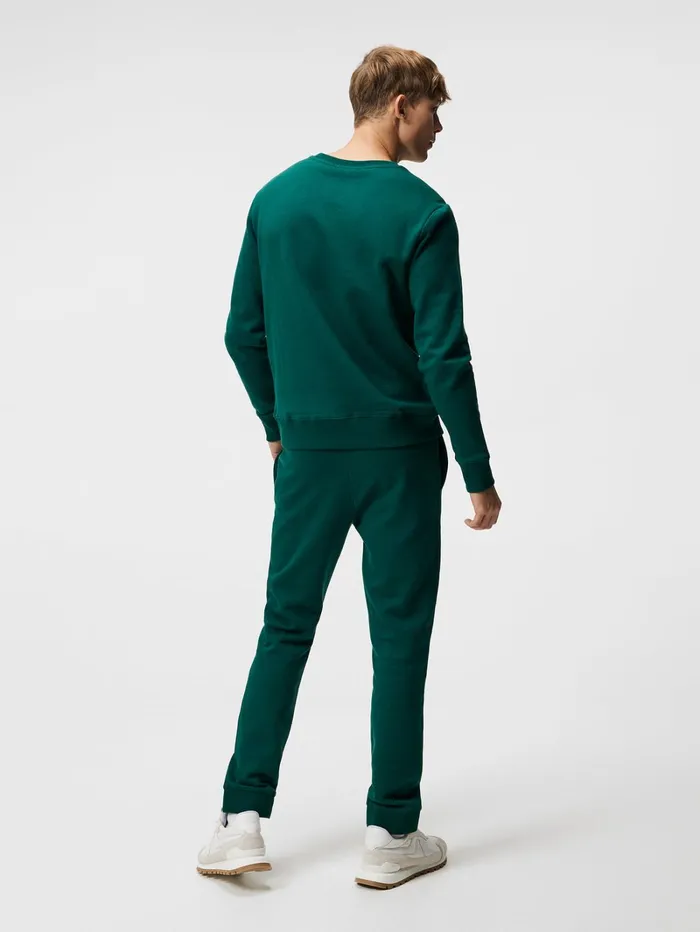 Men Alpha Crew Neck Rain Forest JLindeberg Sweatshirts