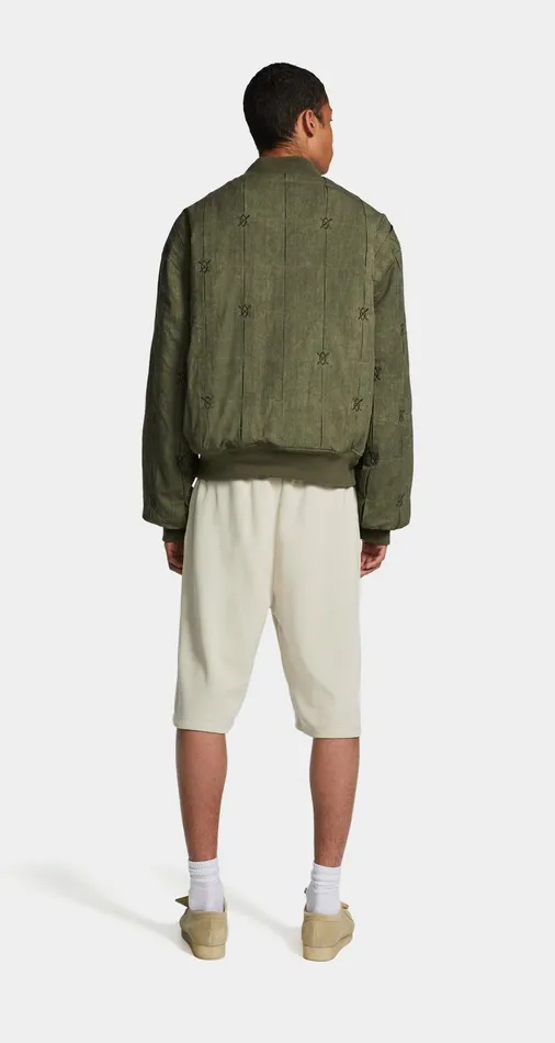 Men Army Green Rasal Bomber Jacket Daily Paper Jackets Men Army Green Rasal Bomber Jacket Daily Paper Jackets