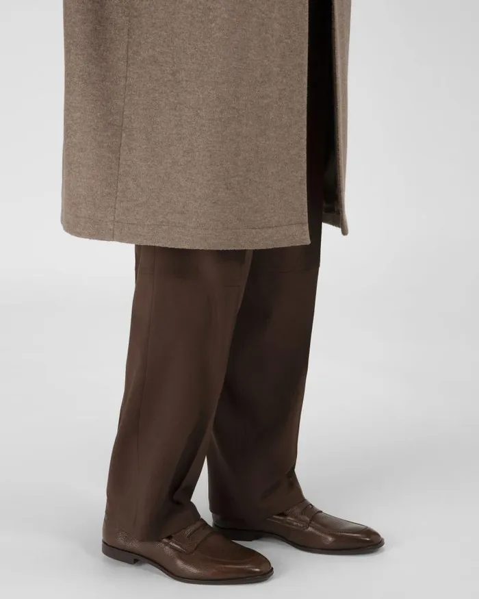 Men Bally Loafers and Moccasins Webb Men039s Grained Deer Leather Penny Loafer In Coconut Brown Men Bally Loafers and Moccasins Webb Men039s Grained Deer Leather Penny Loafer In Coconut Brown