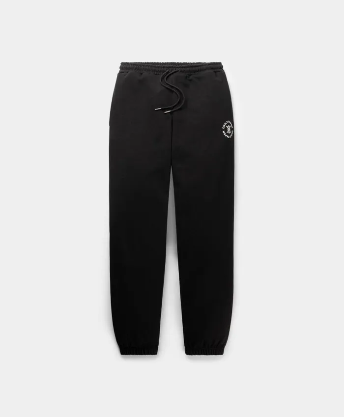 Men Black Circle Jog Pants Daily Paper Sweatpants