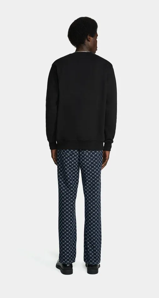 Men Black Radama Sweater Daily Paper Hoodies and Sweaters