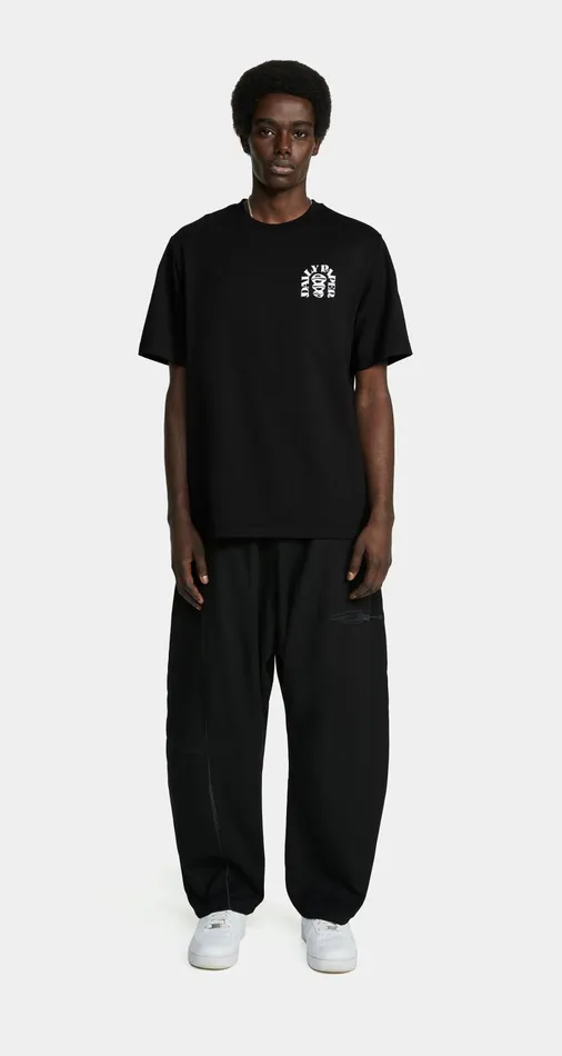 Men Black Rafat TShirt Daily Paper TShirts Men Black Rafat TShirt Daily Paper TShirts