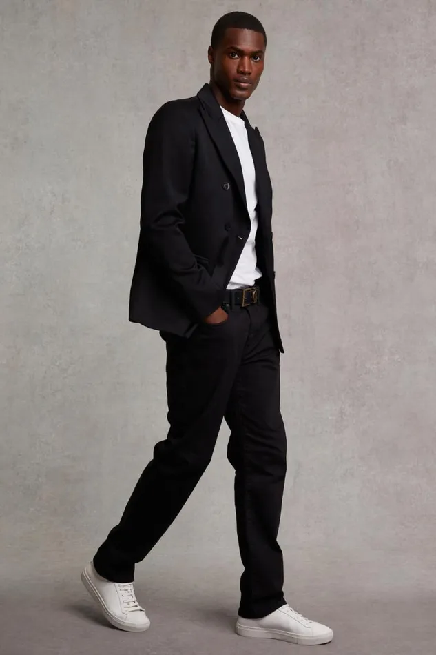 Men Blazers Holland Cooper The Double Breasted Blazer Black Barathea Men Blazers Holland Cooper The Double Breasted Blazer Black Barathea