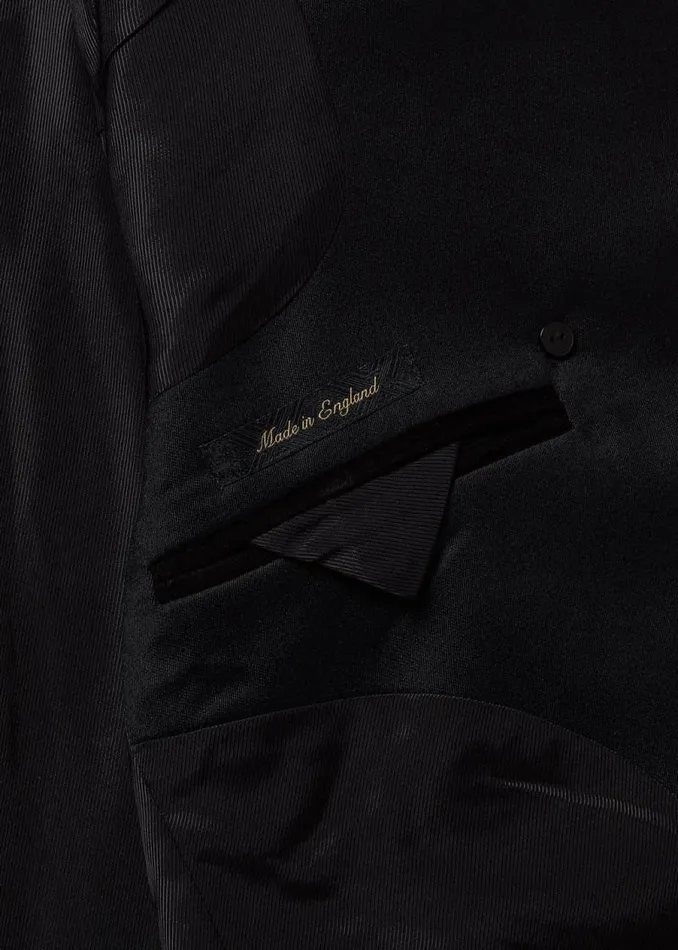 Men Blazers Holland Cooper The Double Breasted Blazer Black Barathea Men Blazers Holland Cooper The Double Breasted Blazer Black Barathea