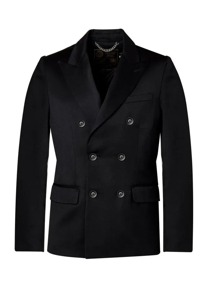 Men Blazers Holland Cooper The Double Breasted Blazer Black Barathea Men Blazers Holland Cooper The Double Breasted Blazer Black Barathea