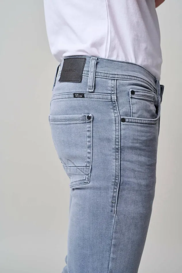 Men Blend Jeans Multiflex Jet Jeans Denim Grey