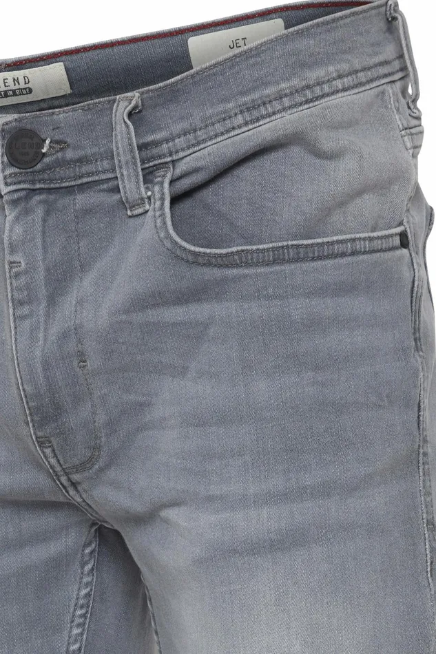 Men Blend Jeans Multiflex Jet Jeans Denim Grey