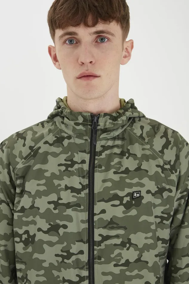 Men Blend Outerwear Outerwear Oil Green
