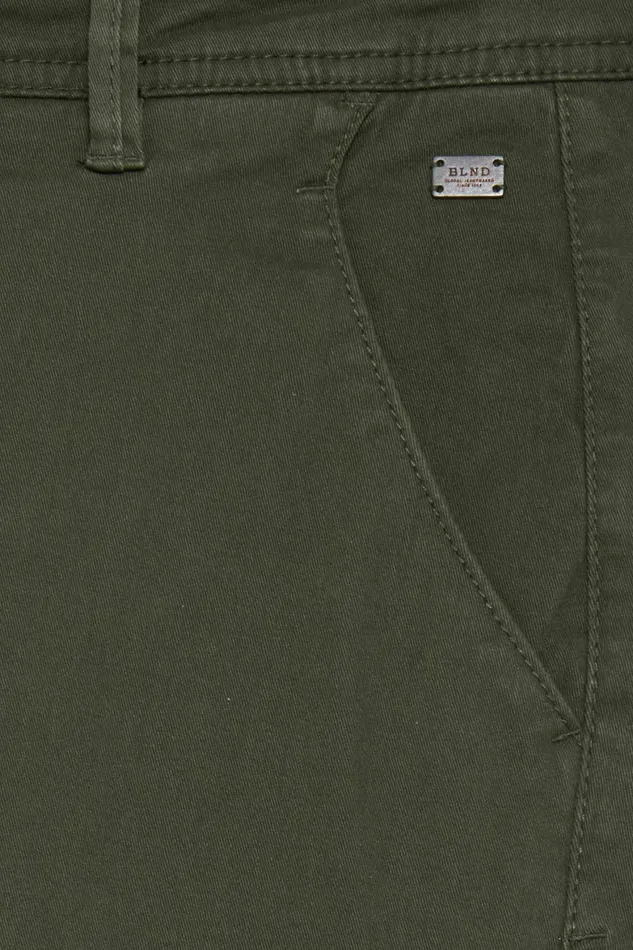Men Blend Pants Pants Casual Forest Night Green