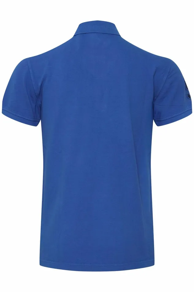 Men Blend Polos Polo Shirt Nautical Blue