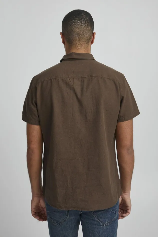 Men Blend Shirts Short Sleeved Shirt Capers