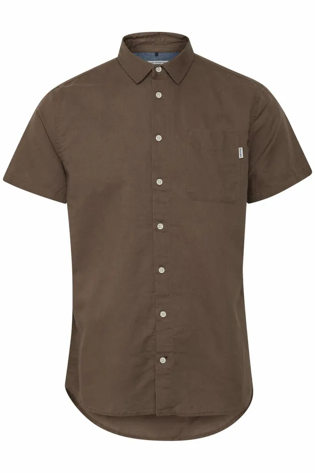 Men Blend Shirts Short Sleeved Shirt Capers