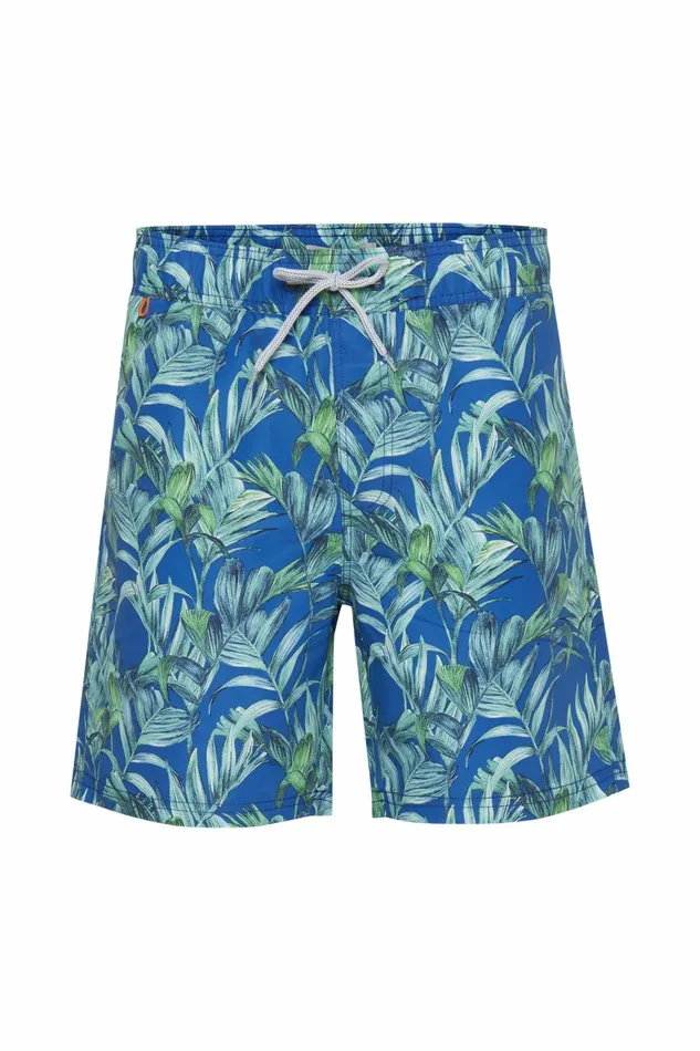 Men Blend Swim Shorts Swimwear Blue Lolite