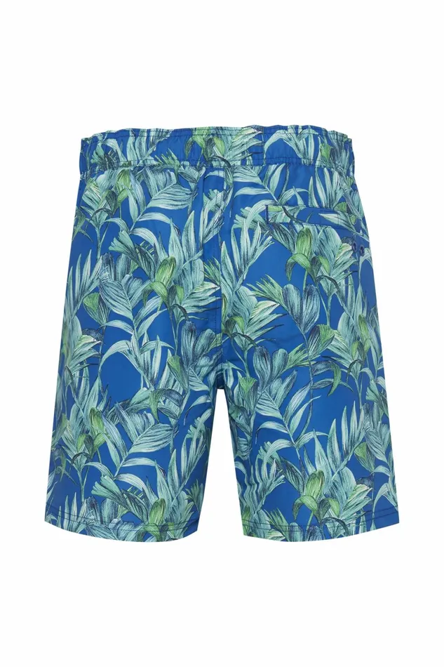 Men Blend Swim Shorts Swimwear Blue Lolite