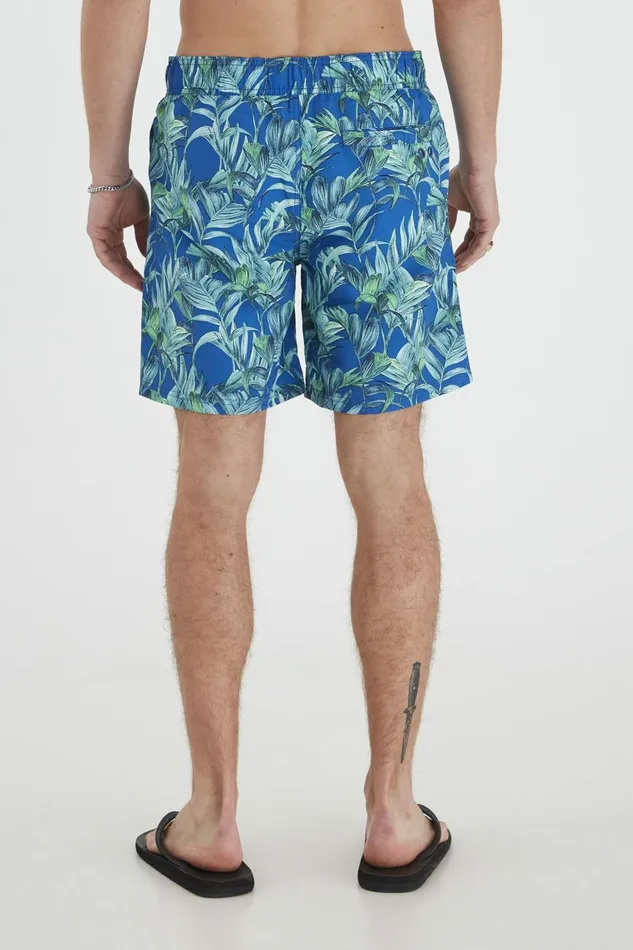 Men Blend Swim Shorts Swimwear Blue Lolite