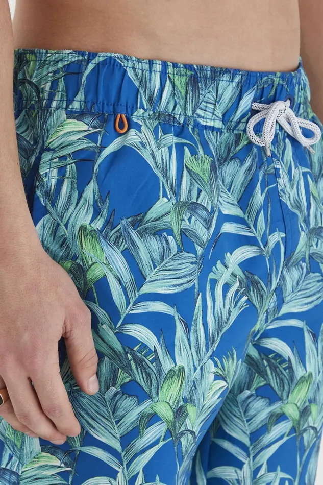 Men Blend Swim Shorts Swimwear Blue Lolite