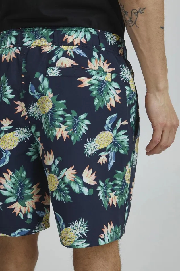 Men Blend Swim Shorts Swimwear Dress Blues