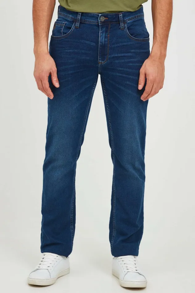 Men Blend Twister Fit Jeans Denim Dark Blue