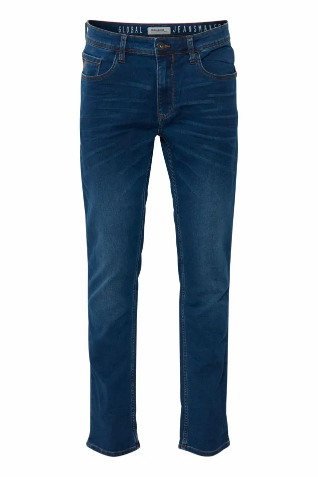 Men Blend Twister Fit Jeans Denim Dark Blue