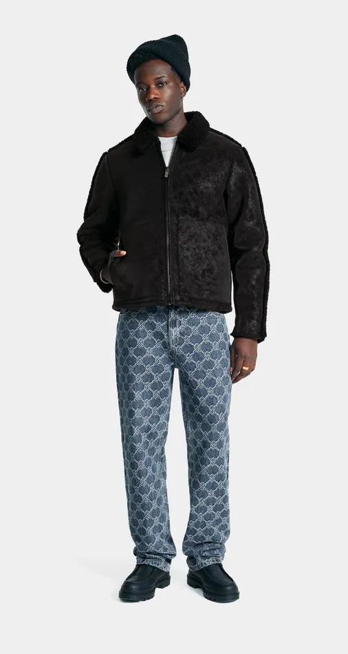 Men Blue Rahul Straight Shield Jeans Daily Paper Pants