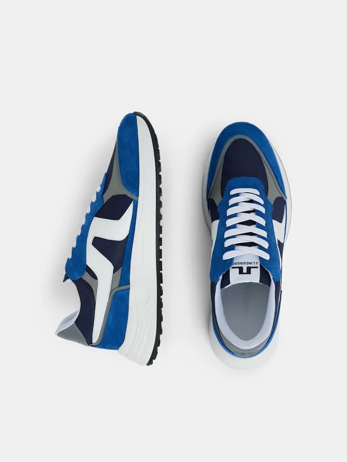 Men Bridge Light Runner Sneaker Blue Quartz JLindeberg Shoes