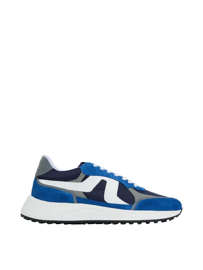 Men Bridge Light Runner Sneaker Blue Quartz JLindeberg Shoes