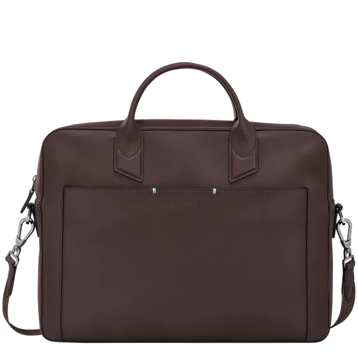 Men Briefcase Longchamp Longchamp sur Seine M Briefcase Mocha