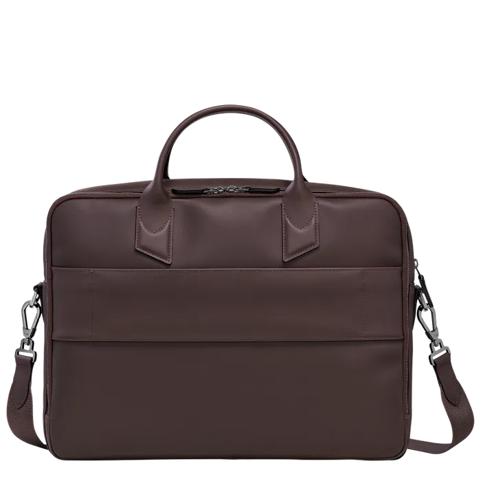 Men Briefcase Longchamp Longchamp sur Seine M Briefcase Mocha Men Briefcase Longchamp Longchamp sur Seine M Briefcase Mocha