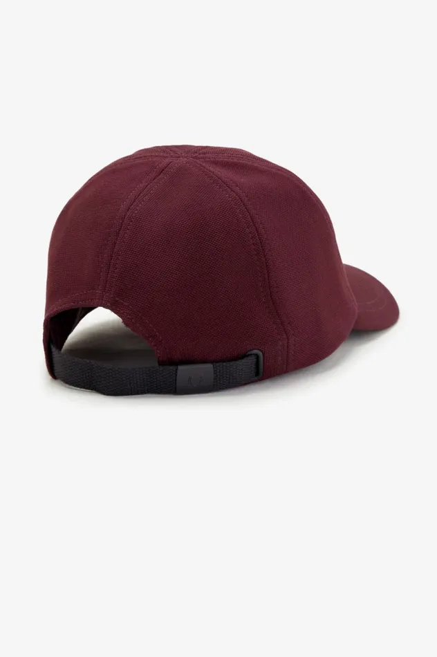 Men Classic Piqu Cap Oxbloodshaded Stone Fred Perry Accessories
