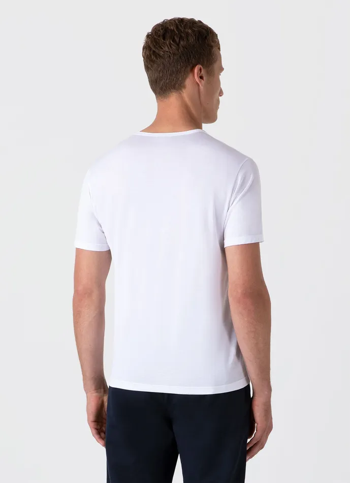 Men Classic Tshirt White Tshirts ussunspel