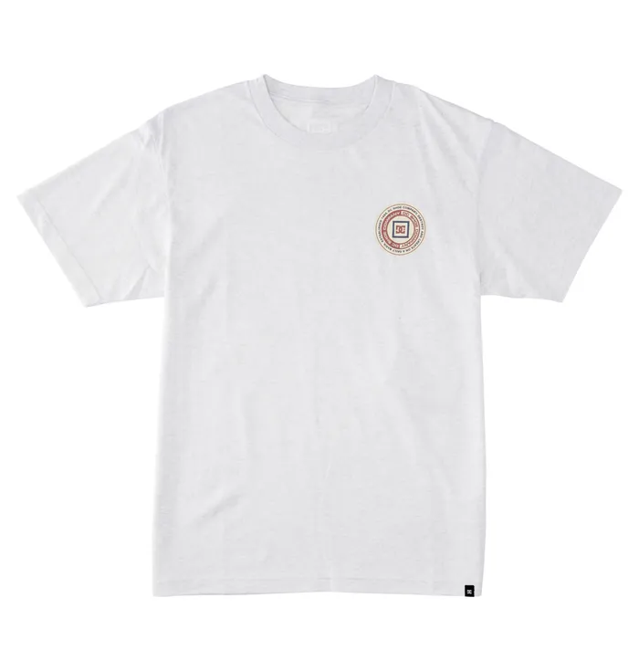 Men DC Shoes Old Head TShirt snow heather TShirts